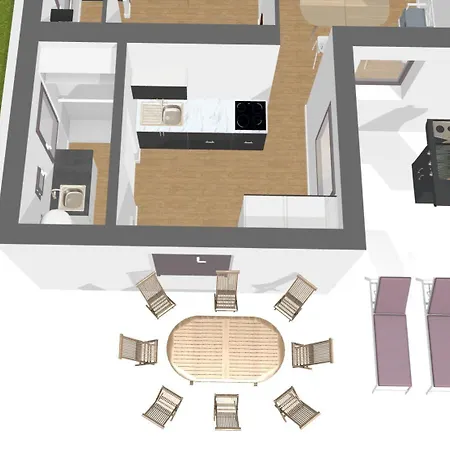 Vila Avec Jardin Et Parking A 400m De La Berck